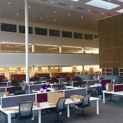 Second Semester, electives and our new AMBS building - Library