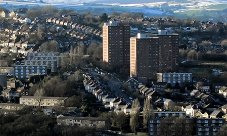 residential tower block in sheffield