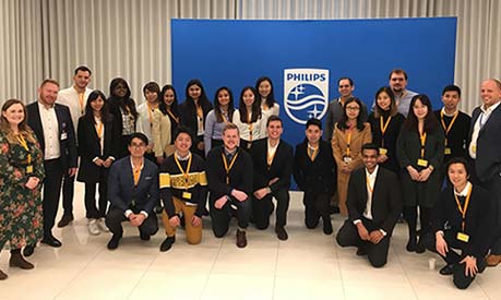 MSc BASM Philips visit 2019