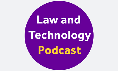 The law and technology podcast logo
